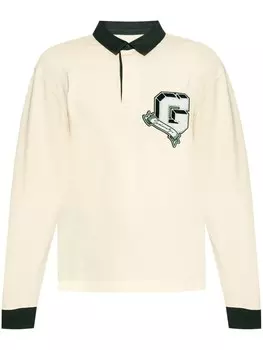 Рубашка поло с нашивкой-логотипом Givenchy, нейтральный цвет