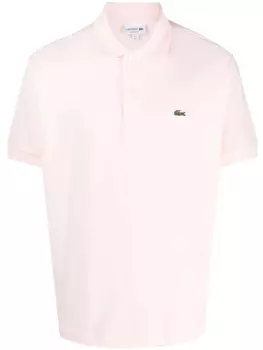 Рубашка поло с нашивкой-логотипом Lacoste, розовый
