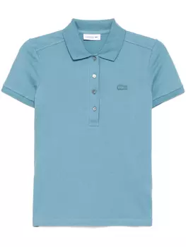 Рубашка поло с нашивкой-логотипом Lacoste, синий