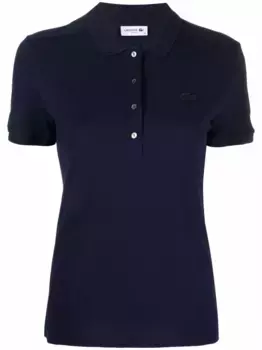 Рубашка поло с нашивкой-логотипом Lacoste, синий