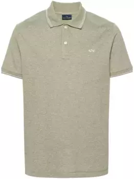 Рубашка поло с нашивкой-логотипом Paul & Shark, зеленый
