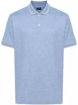 Рубашка поло с нашивкой-логотипом Paul & Shark, синий