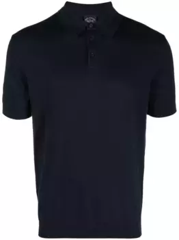 Рубашка поло с нашивкой-логотипом Paul & Shark, синий