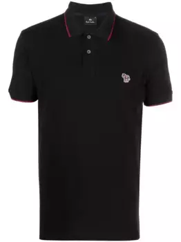 Рубашка поло с нашивкой-логотипом PS Paul Smith, черный