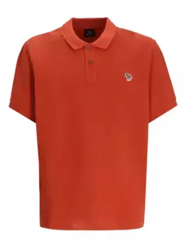 Рубашка поло с нашивкой Zebra Paul Smith, красный