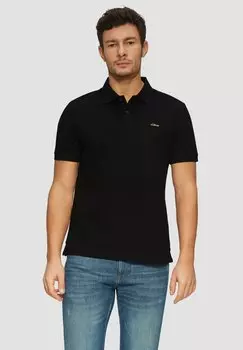 Рубашка поло s.Oliver, черный