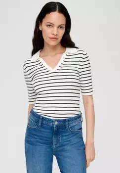 Рубашка поло s.Oliver, кремовый