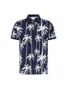 Рубашка поло s.Oliver Regular fit Shirt, темно-синий