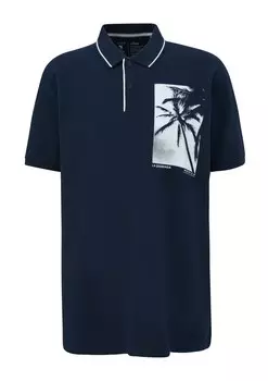 Рубашка поло s.Oliver Shirt, темно-синий
