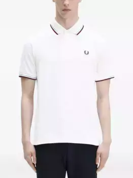 Рубашка-поло с отложным воротником Fred Perry, белый