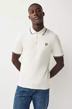 Рубашка поло с отложным воротником Lyle & Scott, белый