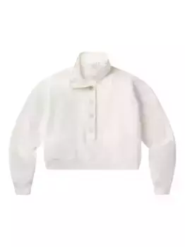 Рубашка поло с планкой на пуговицах Citizens of Humanity, белый