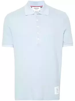 Рубашка поло с полосками 4-Bar THOM BROWNE, синий