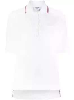 Рубашка поло с полосками RWB THOM BROWNE, белый