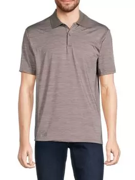 Рубашка-поло с принтом Dry-Ex Point Zero By Maurice Benisti, цвет Grey Mix