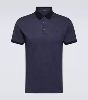 Рубашка-Поло с принтом пейсли Etro, синий