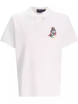Рубашка поло с принтом Polo Bear POLO RALPH LAUREN, белый