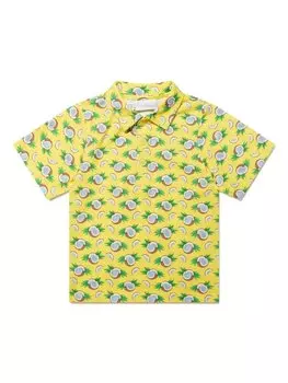 Рубашка поло с принтом Rachel Riley, желтый