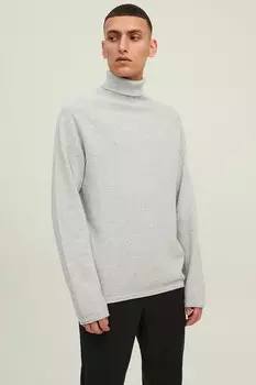 Рубашка-Поло с рукавами реглан Jack & Jones, серый