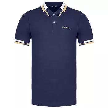 Рубашка-Поло с воротником интереса Ben Sherman, синий