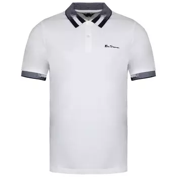 Рубашка поло с воротником «interest it» Ben Sherman, белый