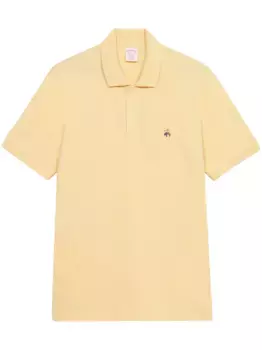 Рубашка поло с вышитым логотипом Brooks Brothers, желтый