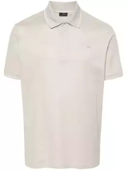 Рубашка поло с вышитым логотипом Paul & Shark, нейтральный