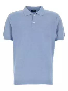 Рубашка поло с вышитым логотипом Paul & Shark, синий