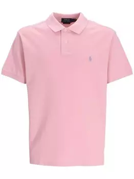 Рубашка поло с вышитым логотипом Polo Ralph Lauren, розовый
