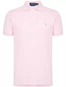 Рубашка поло с вышитым логотипом Polo Ralph Lauren, розовый