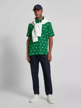 Рубашка поло с вышитым логотипом Polo Ralph Lauren, зеленый