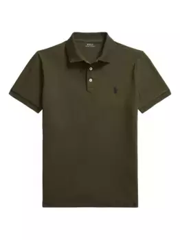 Рубашка поло с вышитым логотипом POLO RALPH LAUREN, зеленый