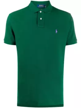 Рубашка-поло с вышитым логотипом POLO RALPH LAUREN, зеленый