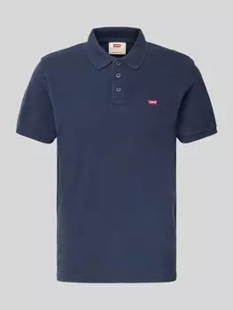 Рубашка поло с вышитыми этикетками Levi's
