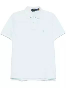 Рубашка поло с вышивкой Polo Poney Polo Ralph Lauren, синий
