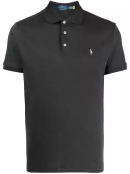 Рубашка поло с вышивкой Polo Pony POLO RALPH LAUREN, серый