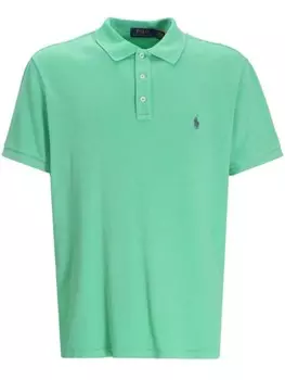 Рубашка поло с вышивкой Polo Pony Polo Ralph Lauren, зеленый