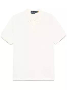 Рубашка поло с вышивкой Polo Pony Polo Ralph Lauren, нейтральный