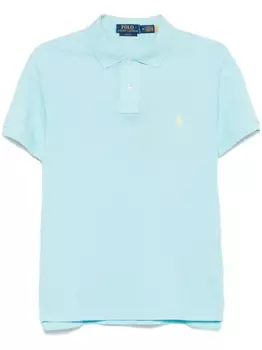 Рубашка поло с вышивкой Polo Pony Polo Ralph Lauren, синий