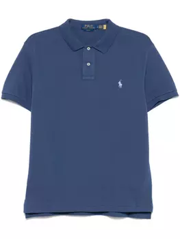 Рубашка поло с вышивкой Polo Pony Polo Ralph Lauren, синий