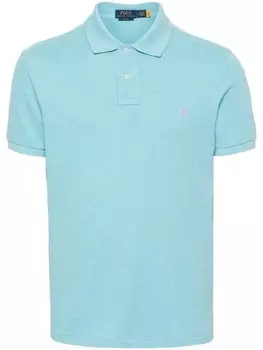Рубашка поло с вышивкой Polo Pony Polo Ralph Lauren, синий