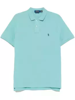 Рубашка поло с вышивкой Polo Pony POLO RALPH LAUREN, зеленый