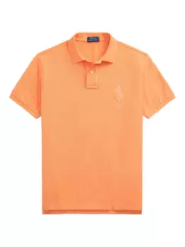 Рубашка поло с вышивкой Polo Pony POLO RALPH LAUREN, оранжевый