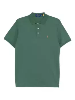 Рубашка поло с вышивкой POLO RALPH LAUREN, зеленый