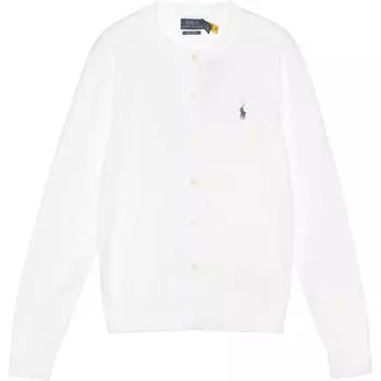 Рубашка поло с вышивкой «Пони» Polo Ralph Lauren, белый