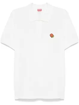 Рубашка-поло с вышивкой Pop Kenzo, белый