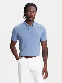 Рубашка-Поло с завышенной талией 710704319169 Polo Ralph Lauren, синий