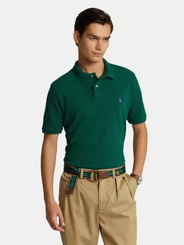 Рубашка-Поло с завышенной талией 710782592016 Polo Ralph Lauren, зеленый