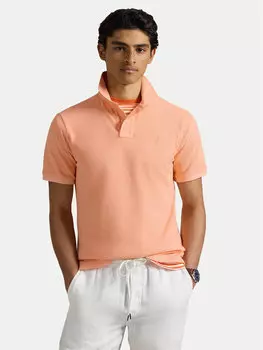 Рубашка-Поло с завышенной талией 710969626004 Polo Ralph Lauren, оранжевый