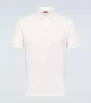 Рубашка-поло scalmana из хлопкового джерси Barena Venezia, белый